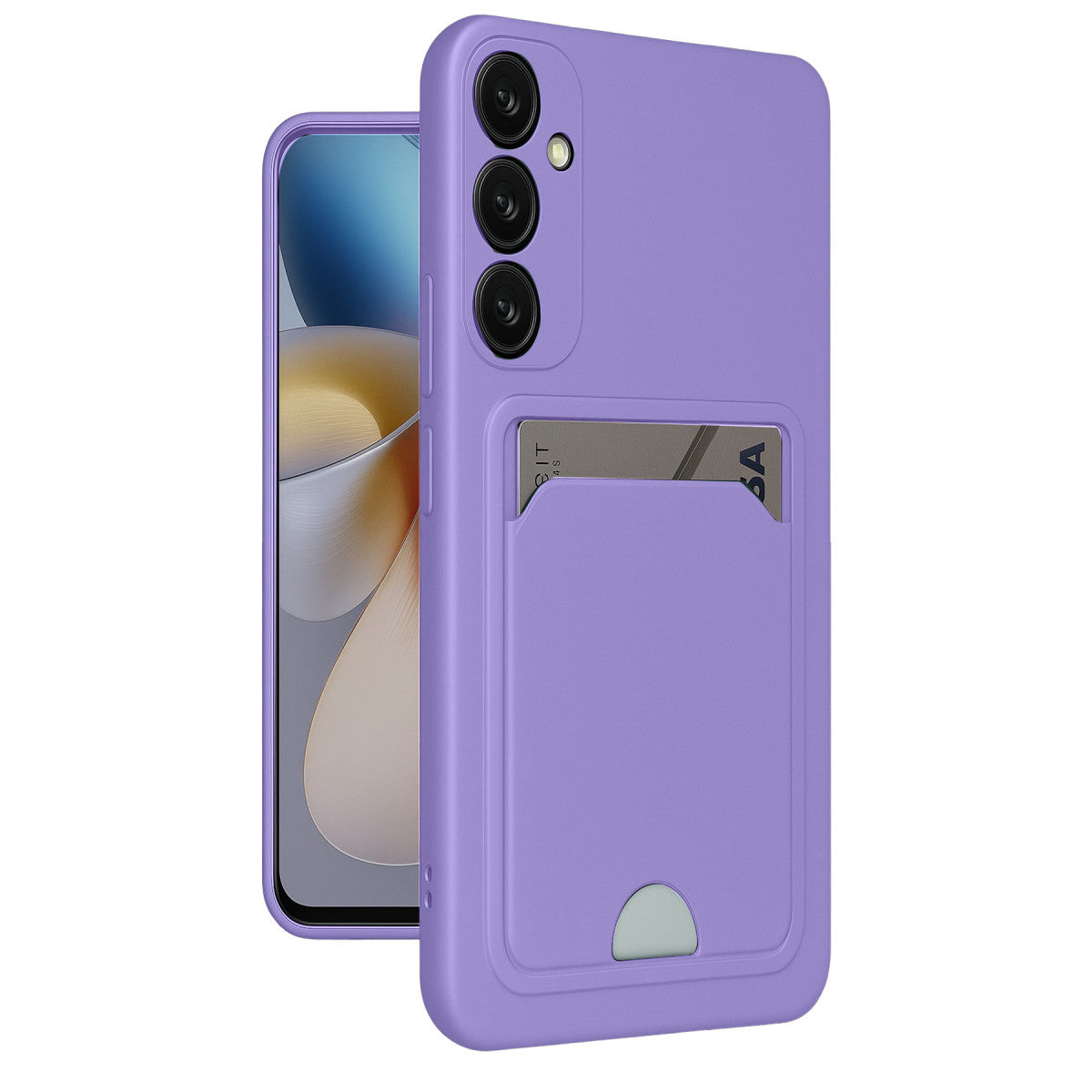 Newface Samsung Galaxy A26 Kılıf Kelvin Kartvizitli Silikon