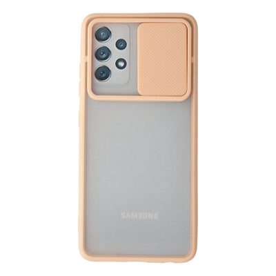 Newface Samsung Galaxy A32 Kılıf Palm Buzlu Kamera Sürgülü Silikon