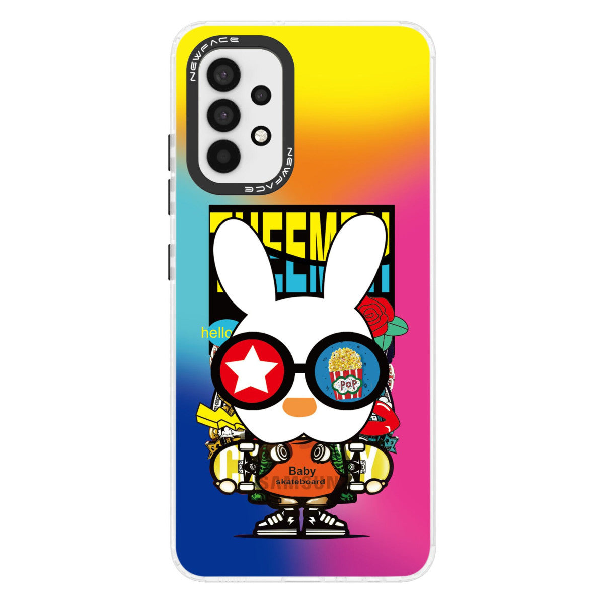 Newface Samsung Galaxy A33 5G Kılıf Estoril Desenli Kapak - Estoril