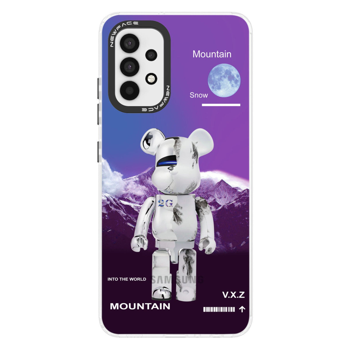 Newface Samsung Galaxy A33 5G Kılıf Estoril Desenli Kapak - Estoril