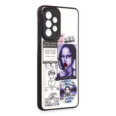 Newface Samsung Galaxy A33 5G Kılıf Mirror Desenli Kapak - Mirror