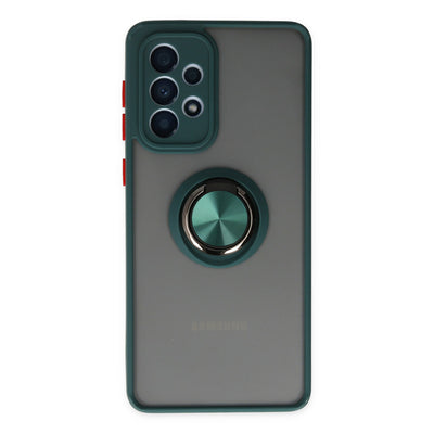 Newface Samsung Galaxy A33 5G Kılıf Montreal Yüzüklü Silikon Kapak