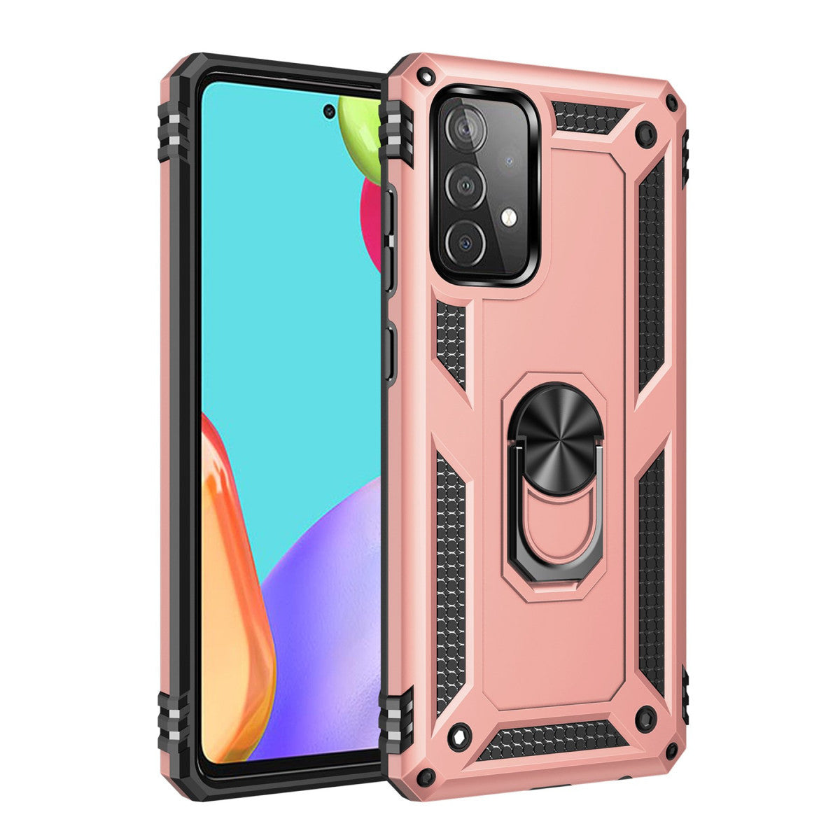 Newface Samsung Galaxy A33 5G Kılıf Sofya Yüzüklü Silikon Kapak
