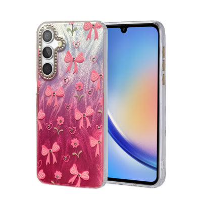 Newface Samsung Galaxy A34 5G Kılıf Blade Aynalı Desenli Kapak