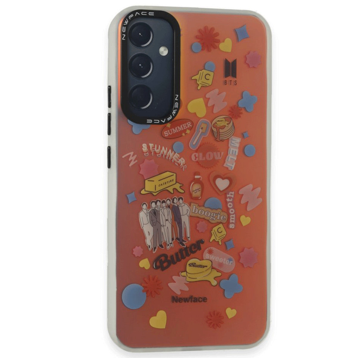 Newface Samsung Galaxy A34 5G Kılıf Estoril Desenli Kapak - Estoril