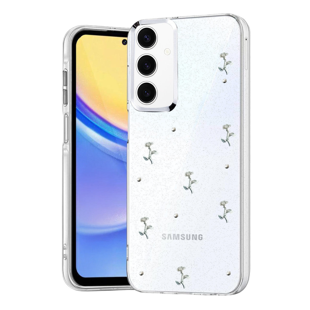 Newface Samsung Galaxy A35 5G Fiyonk Desenli Kapak