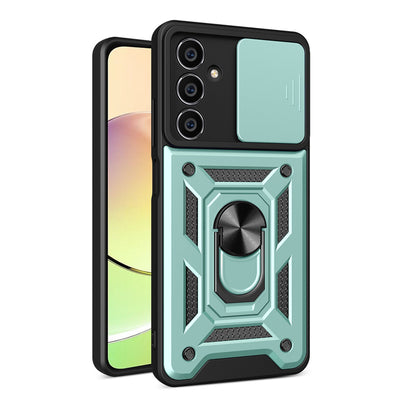 Newface Samsung Galaxy A35 5G Kılıf Pars Lens Yüzüklü Silikon
