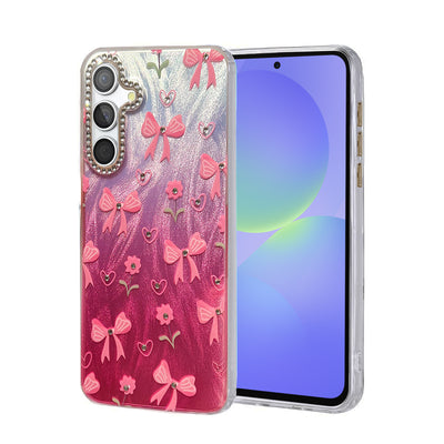 Newface Samsung Galaxy A36 Kılıf Blade Aynalı Desenli Kapak