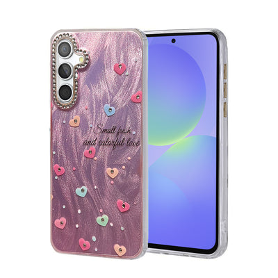 Newface Samsung Galaxy A36 Kılıf Blade Aynalı Desenli Kapak