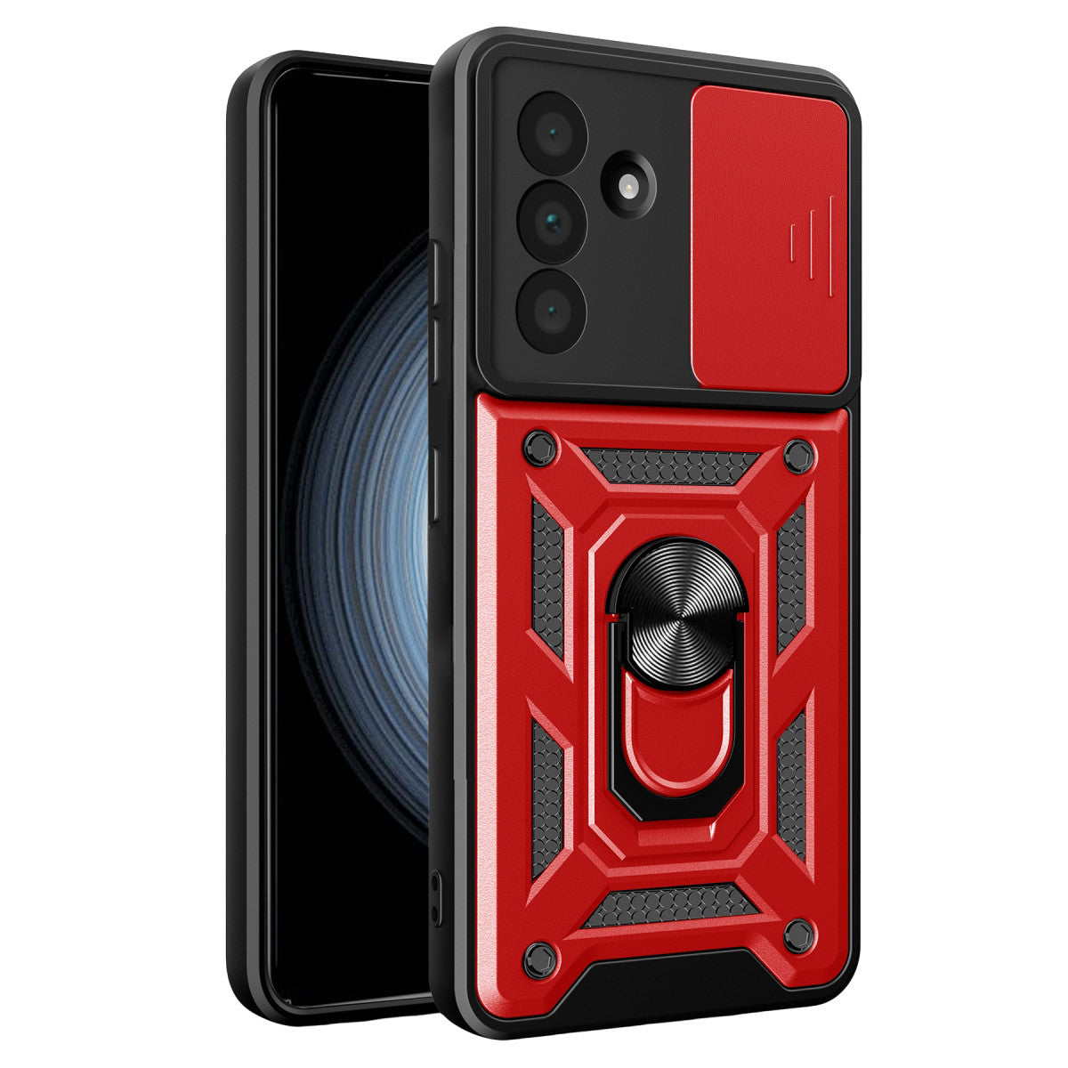 Newface Samsung Galaxy A37 5G Pars Lens Yüzüklü Silikon
