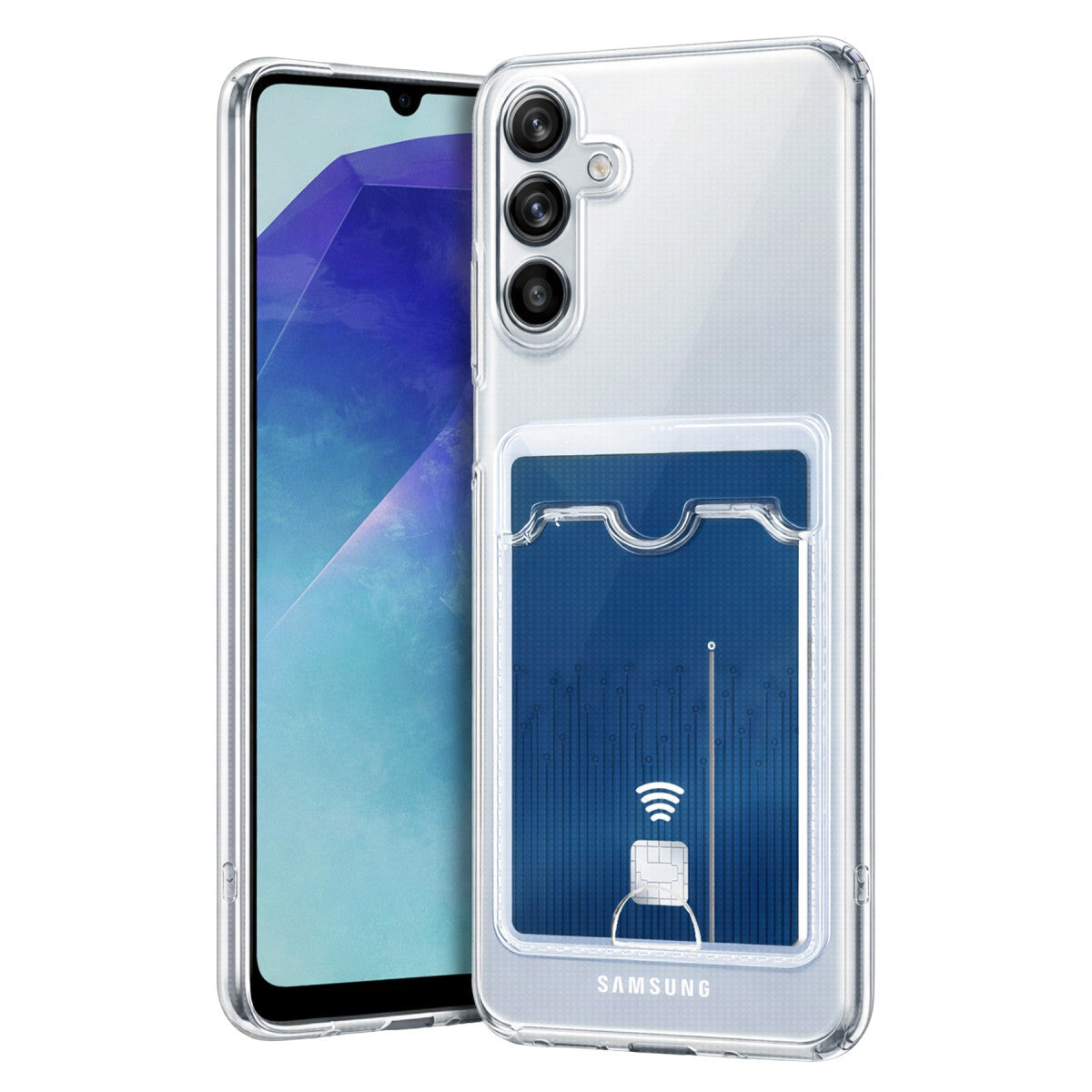 Newface Samsung Galaxy A37 5G Kart Şeffaf Silikon