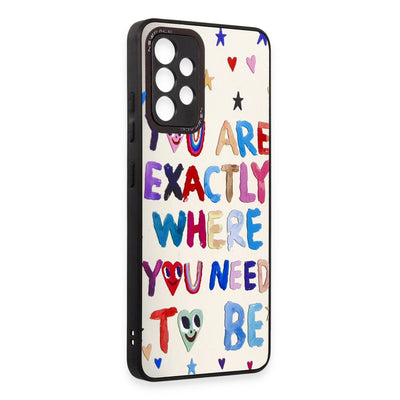 Newface Samsung Galaxy A52 Kılıf Mirror Desenli Kapak - Mirror