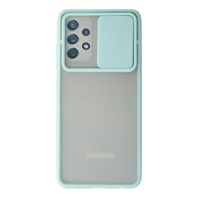 Newface Samsung Galaxy A52 Kılıf Palm Buzlu Kamera Sürgülü Silikon