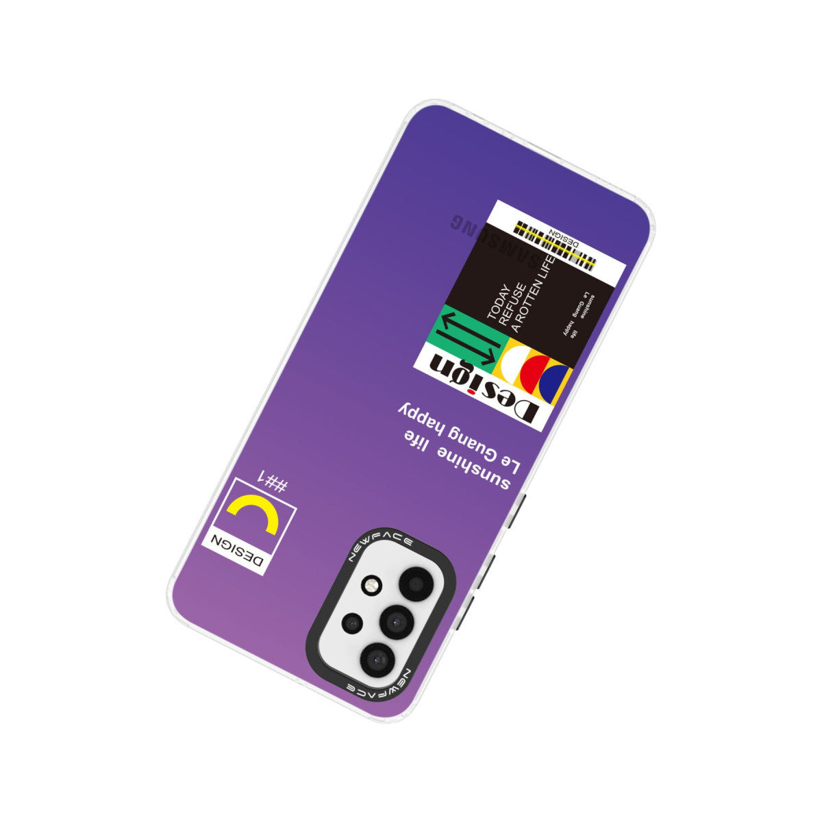 Newface Samsung Galaxy A53 5G Kılıf Estoril Desenli Kapak - Estoril