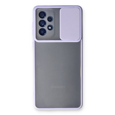 Newface Samsung Galaxy A53 5G Kılıf Palm Buzlu Kamera Sürgülü Silikon