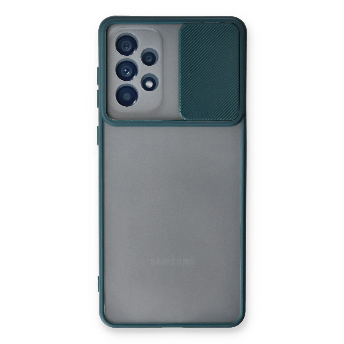 Newface Samsung Galaxy A53 5G Kılıf Palm Buzlu Kamera Sürgülü Silikon