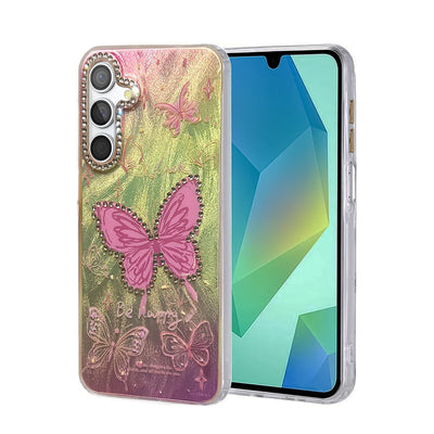 Newface Samsung Galaxy A54 5G Kılıf Blade Aynalı Desenli Kapak