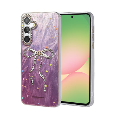 Newface Samsung Galaxy A56 Kılıf Blade Aynalı Desenli Kapak