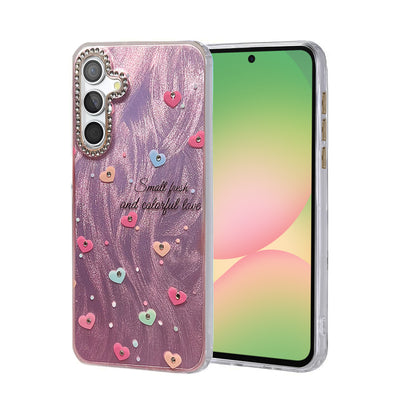 Newface Samsung Galaxy A56 Kılıf Blade Aynalı Desenli Kapak