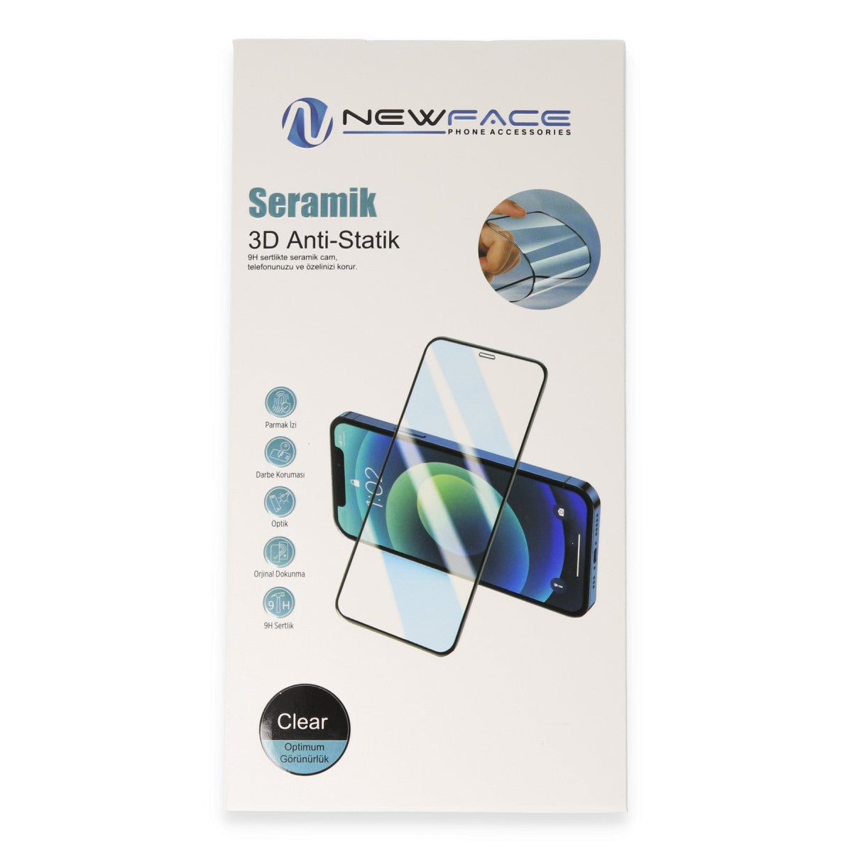 Newface Samsung Galaxy A57 5G 3D Antistatik Seramik Nano Ekran Koruyucu