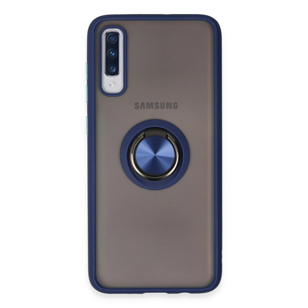 Newface Samsung Galaxy A70 Kılıf Montreal Yüzüklü Silikon Kapak