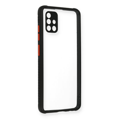 Newface Samsung Galaxy A71 Kılıf Miami Şeffaf Silikon