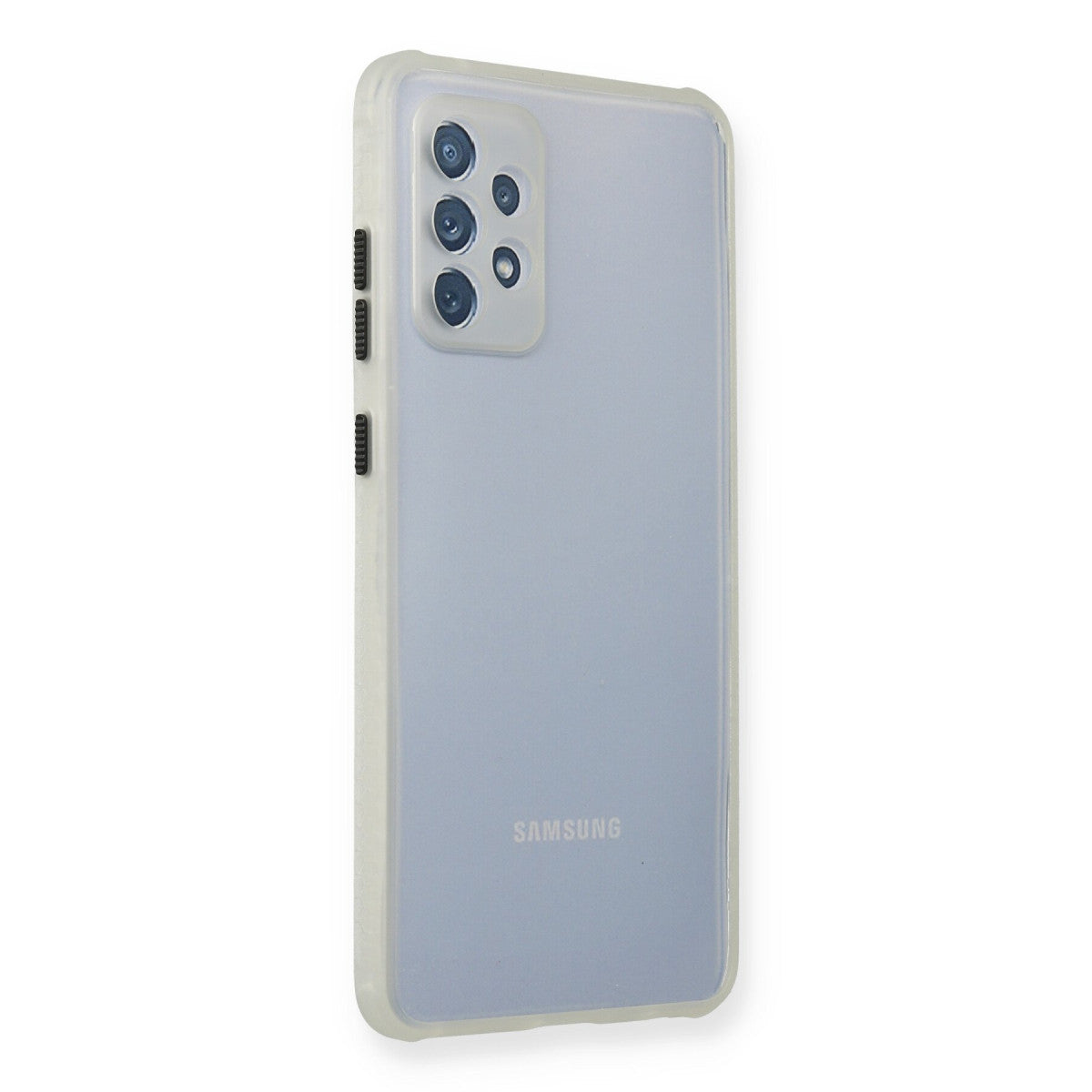 Newface Samsung Galaxy A72 Kılıf Miami Şeffaf Silikon