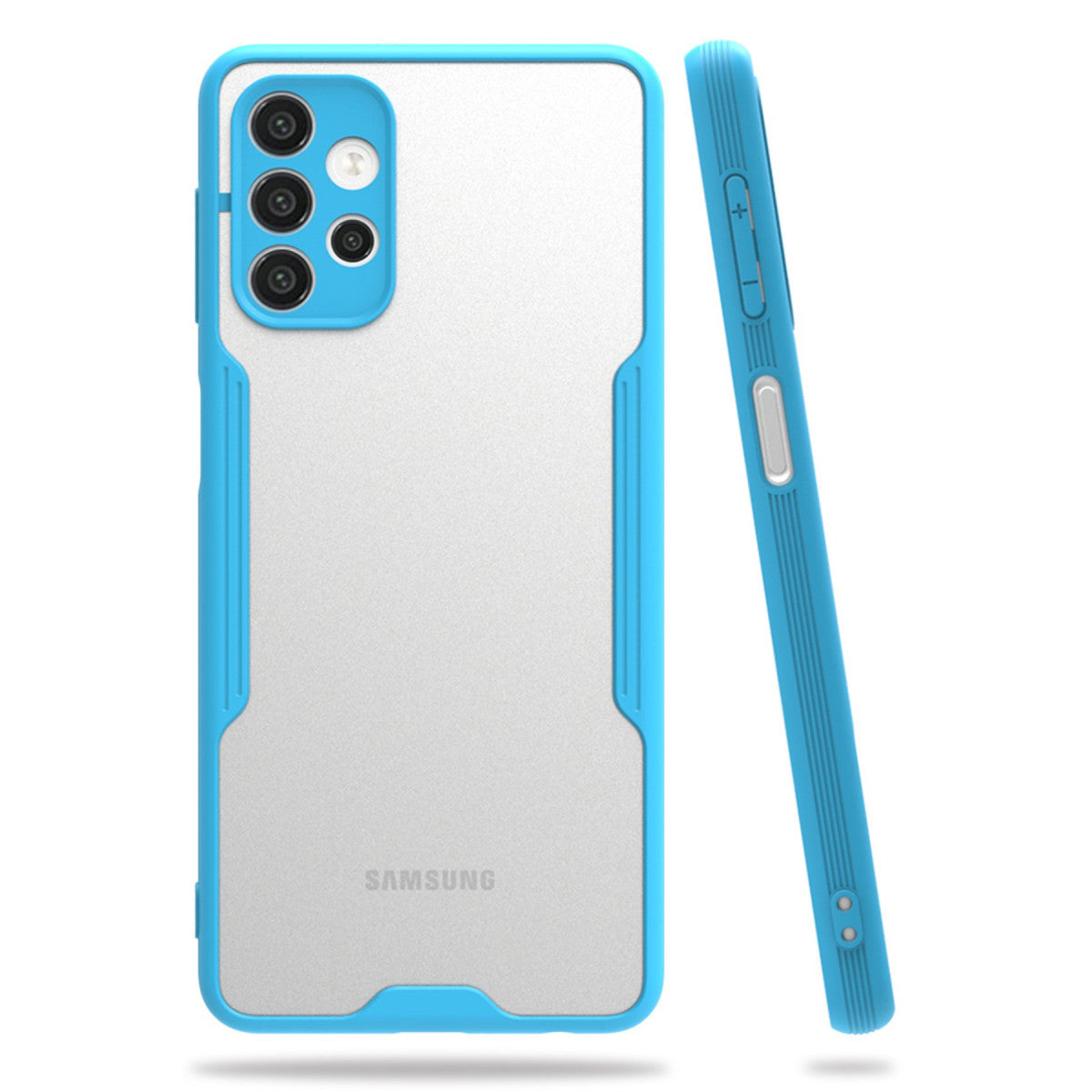 Newface Samsung Galaxy A72 Kılıf Platin Silikon