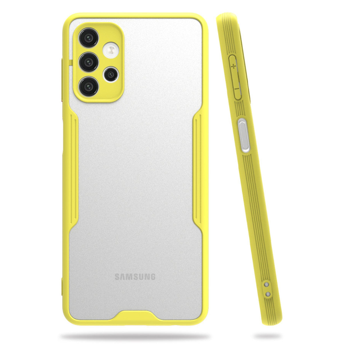 Newface Samsung Galaxy A72 Kılıf Platin Silikon
