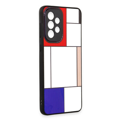 Newface Samsung Galaxy A73 5G Kılıf Mirror Desenli Kapak - Mirror
