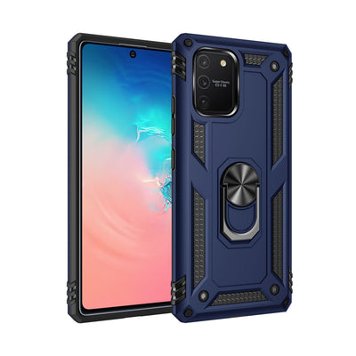 Newface Samsung Galaxy A91 / S10 Lite Kılıf Sofya Yüzüklü Silikon Kapak