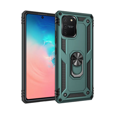 Newface Samsung Galaxy A91 / S10 Lite Kılıf Sofya Yüzüklü Silikon Kapak