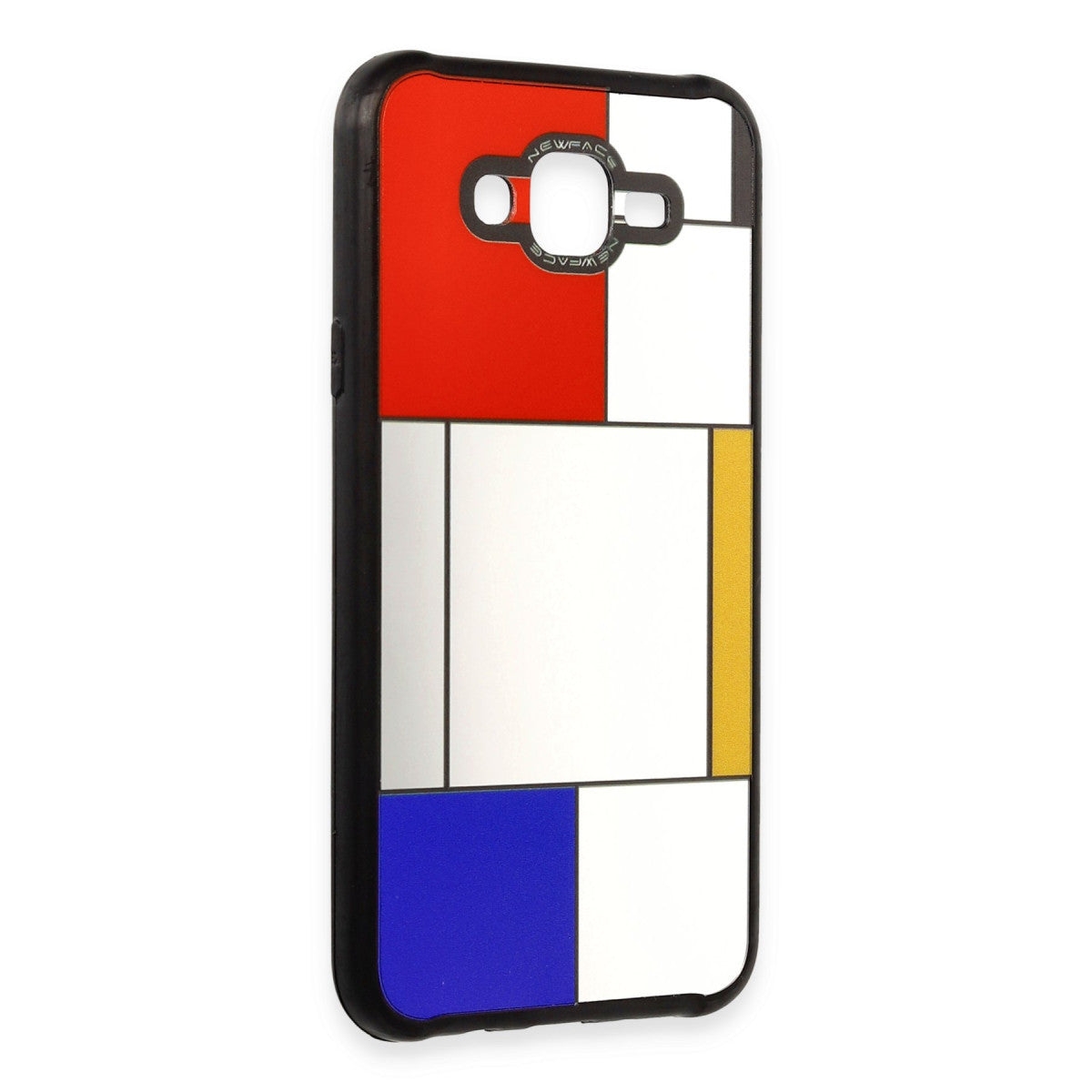 Newface Samsung Galaxy J7 Kılıf Mirror Desenli Kapak - Mirror