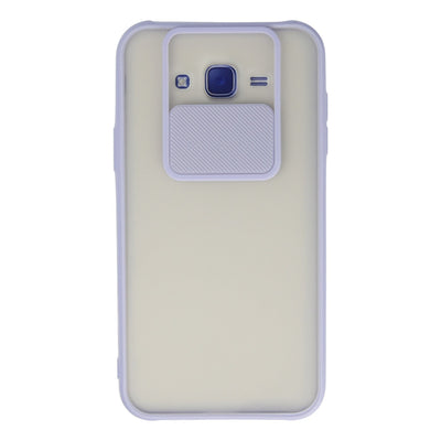 Newface Samsung Galaxy J7 Kılıf Palm Buzlu Kamera Sürgülü Silikon