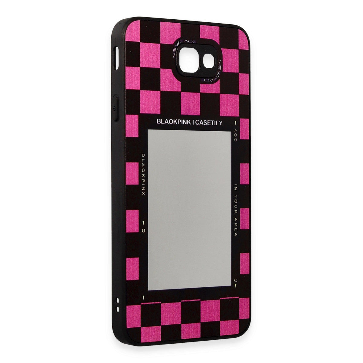 Newface Samsung Galaxy J7 Prime Kılıf Mirror Desenli Kapak - Mirror