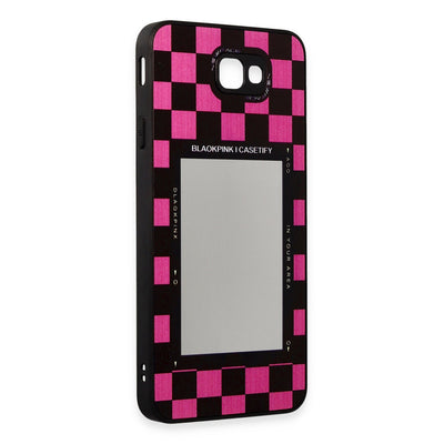 Newface Samsung Galaxy J7 Prime Kılıf Mirror Desenli Kapak - Mirror