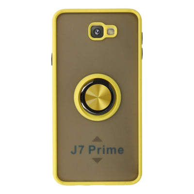 Newface Samsung Galaxy J7 Prime Kılıf Montreal Yüzüklü Silikon Kapak