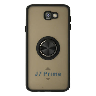 Newface Samsung Galaxy J7 Prime Kılıf Montreal Yüzüklü Silikon Kapak