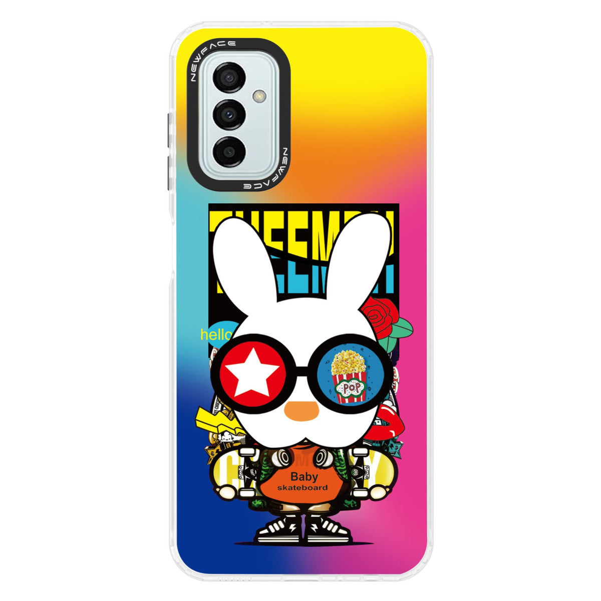 Newface Samsung Galaxy M13 Kılıf Estoril Desenli Kapak - Estoril
