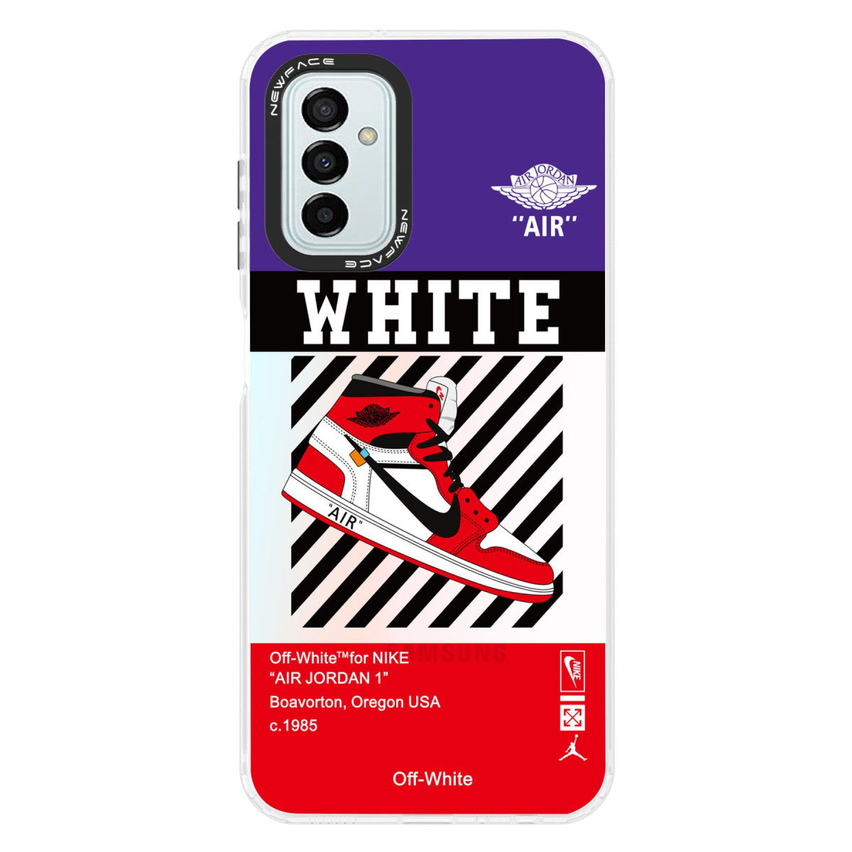 Newface Samsung Galaxy M13 Kılıf Estoril Desenli Kapak - Estoril