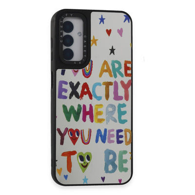 Newface Samsung Galaxy M14 5G Kılıf Mirror Desenli Kapak - Mirror