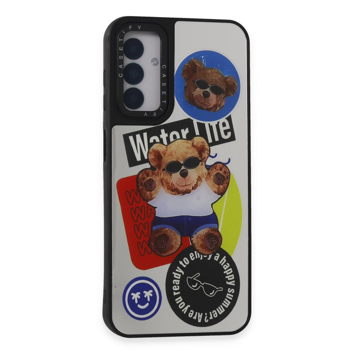 Newface Samsung Galaxy M14 5G Kılıf Mirror Desenli Kapak - Mirror