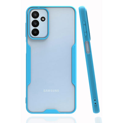 Newface Samsung Galaxy M23 Kılıf Platin Silikon