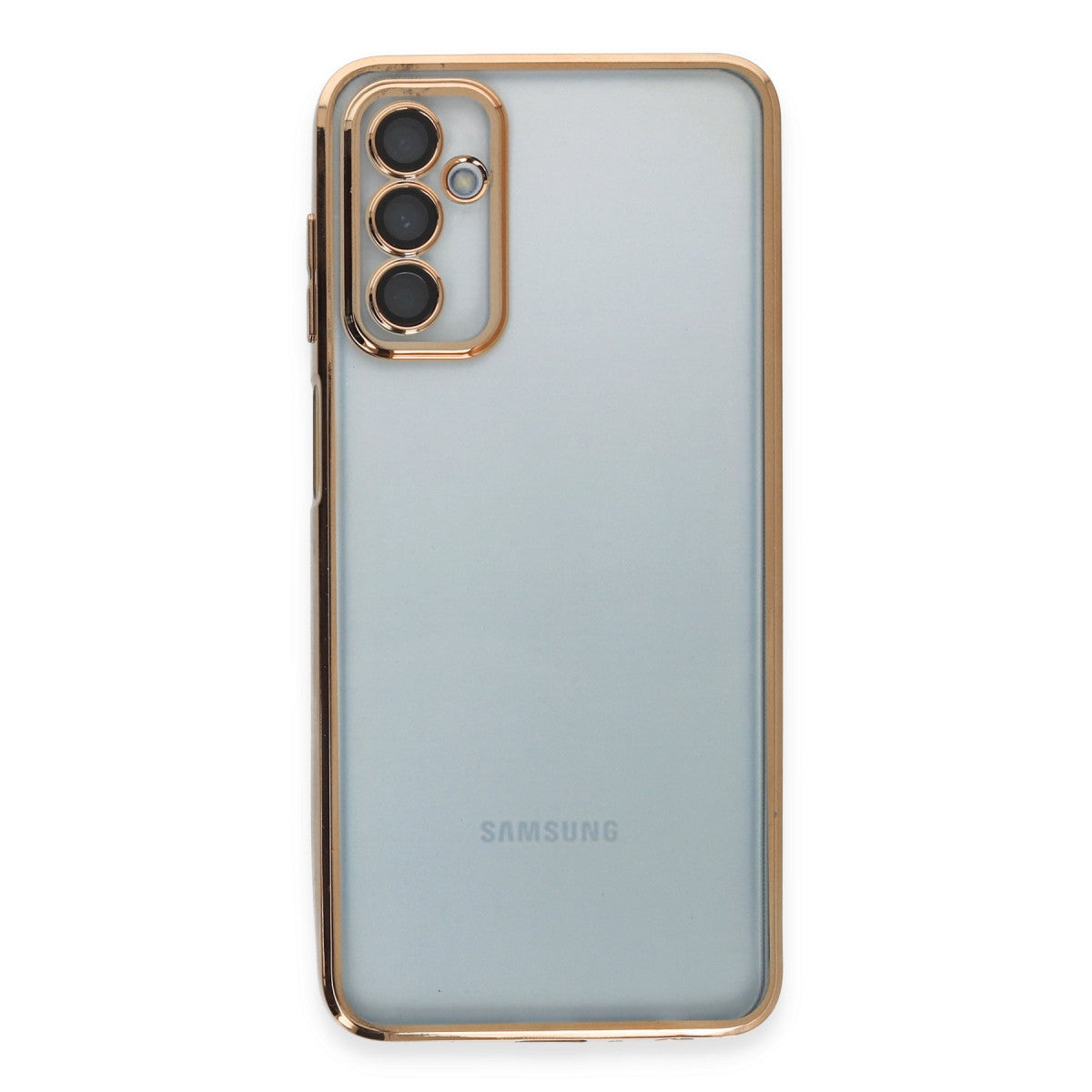 Newface Samsung Galaxy M23 Kılıf Razer Lensli Silikon