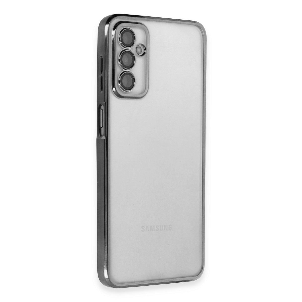 Newface Samsung Galaxy M23 Kılıf Razer Lensli Silikon