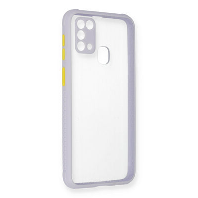 Newface Samsung Galaxy M31 Kılıf Miami Şeffaf Silikon