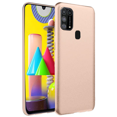 Newface Samsung Galaxy M31 Kılıf Nano içi Kadife Silikon