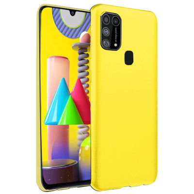 Newface Samsung Galaxy M31 Kılıf Nano içi Kadife Silikon