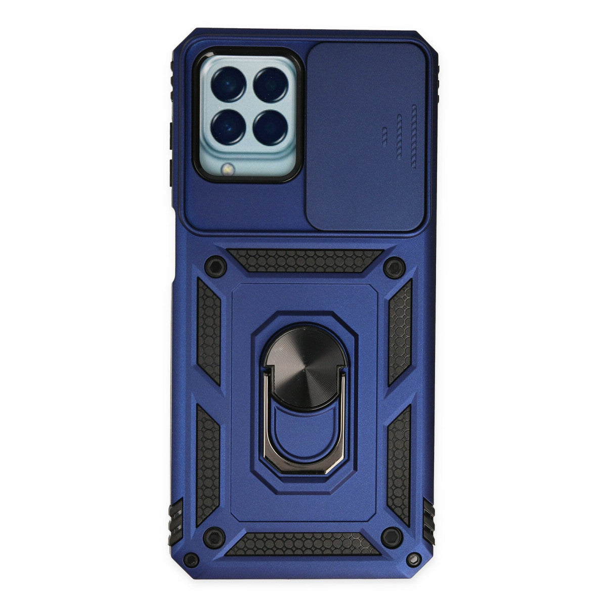 Newface Samsung Galaxy M33 Kılıf Pars Lens Yüzüklü Silikon
