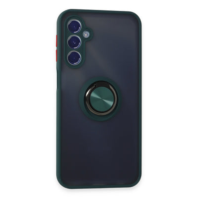 Newface Samsung Galaxy M34 5G Kılıf Montreal Yüzüklü Silikon Kapak